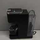 Tastyle Hot & Iced Coffee Maker with Magnetic K-Pod Organizer (Pods Not Included), Stores 10 Pods, 4-5 Cups Coffee Maker & Single-serve Brewer for K Cup & Grounds, 40oz Removable Water Tank, Black