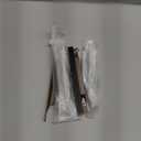 Kitchen Cabinet Pulls - Black Cabinet Handles - 5 Pack Long Cabinet Hardware for Drawers Dresser Furniture Pulls (3.78 inches Hole Center - 6.3 inches Length)