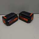 LBX2040 40V Lithium Battery: Replacement for Black and Decker 40 Volt MAX LBXR2036 LBXR36 LBX1540 LBX2540 Compatible with 36V Charger 2 Pack
