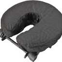 ZMDREAM Pack of 75 Fitted Disposable Massage Headrest Covers Face Rest Cradle Covers Black