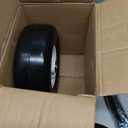GICOOL 9x3.50-4 Zero Turn Mower Flat Free Tire and Wheel Assembly, Smooth Tread Front Tires for ZTR Mowers, 1/2'' & 3/4" & 5/8" Bearing Bore, Adjustable Centered Hub Length 3.5"-4"-4.5"-5", 2-Pack