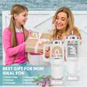 LHSCVUFASC Mothers Day Gifts for Mom from Daughter Son, Best Mom Ever Tumbler for Mother Wife, Christmas Birthday Gifts Ideas for Moms, Mama 40Oz Insulated Tumbler Cup