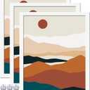 White 9x11 Picture Frame Set of 3, High Transparent Frame for 9 By 11 Photo Collage Canvas Poster Size Wall Mount and Tabletop Horizontally Vertically (White, 9 x 11 inches)