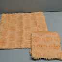 DFXSZ Fall Pillow Covers 18x18 Set of 2 Fall Decorations Light Orange Pumpkin Throw Pillow Cases Soft Plush Faux Fur Wool Couch Cushion Case for Chair Sofa Bedroom Living Room Home Decor PTK02D18