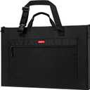 Nicpro Light Weight Art Portfolio Bag, 18x 24 Inches Waterproof Art Portfolio Case with Shoulder & Handle Carry, for Artwork, Poster, Sketch Drawing, Canvas, Photography, Solar Panel Storage