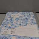 Case for iPad 11-inch (A16) 2025 / iPad 10th Generation 2022(10.9 inch), Tri-Fold Smart Folio Auto Wake/Sleep with Clear Back/Pencil Holder for iPad 11th/10 Gen (Floral Blue)