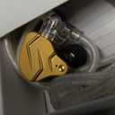 KZ ZSN Pro X in Ear Monitor Dual Driver IEM Earphone 1BA 1DD Wired Earphone HiFi Sport Gaming Earbuds Headphones Compatibility for Phone Computer Tablet (With Mic)