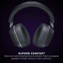 Turtle Beach Stealth 700 Gen 3 Wireless Multiplatform Amplified Gaming Headset for PS5, PS4, PC, Mobile  60mm Drivers, AI Noise-Cancelling Mic, Bluetooth, 80-Hr Battery, Dual Transmitters  Black