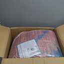 Area Rug 9x12 Rug Machine Washable Non-Slip Low Pile Print Pattern Western Rug for Living Room Bedroom Entryway Tribal Series -Red/Orange