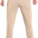 Men's Hiking Sweatpants Joggers Athletic Pants Stretch Workout Jogging Running Gym Traning Track Pants (Gray, XXL)