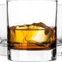 Whiskey Glasses Set of 8,11oz Premium Old Fashioned Whiskey Glass