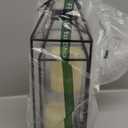 Lanterns Decorative Outdoor 2PCS Living Room Decor Lantern Black Metal Lantern Front Porch Decor Lanterns Decor Indoor with LED Candle Lanterns Decor No Glass for Indoor Outdoor (Small&Large, 2Pcs)