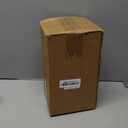 Set of 6 Chandelier Lamp Shades 5 Inch, Mini Barrel Lampshades Clip On for Table Lamp Wall Lamp Replacement, Natural Linen Mini Lamp Shade, 3.5x5x5.5in (Top Height Bottom)