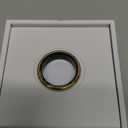 Hertz P1 Smart Ring for Women & Men - (Size 11) 24/7 Health Metrics Fitness Ring, Tracks 20+ Biometrics, 6 Day Battery Life, Waterproof Stainless Steel, Free APP for iOS Android, No Subscription (Rose Gold)