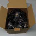 Brightown Outdoor String Lights - Waterproof Globe Patio Lights 35 Ft with 30 G40 Shatterproof LED Bulbs, Connectable Commercial Hanging Light for Backyard, Bistro, Porch, Cafe, Deck, Garden (Black)
