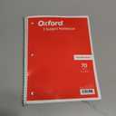 Oxford 1-Subject Notebook, 8 x 10-1/2, College Rule, 70 Sheets (65022)