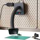 BAOSHISHAN Solder Fume Extractor, [New Upgrade] Fume Extractor Wall Mount with Portable Handle, Adjustable Speed Powerful Suction 3 Stage Filter For Welding Soldering Phone Repair