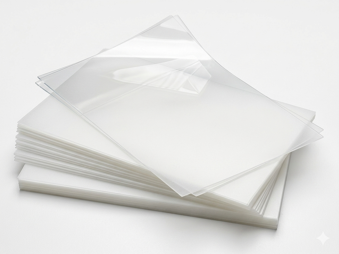 100 Pack Laminating Sheets 5 Mil Thickness 57x159MM