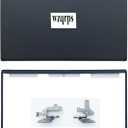 Replacement Laptop LCD Cover Back Rear Top Lid Front Bezel with Hinges for Dell Inspiron 15 3510 3511 3515 00WPN8 0WPN8 09WC73 9WC73 AP3LE000901 Gray