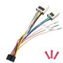 Radio Wire Harness for Nissan Stereo Connector, Compatible with Altima Frontier Xterra Murano Armada Pathfinder Quest Infiniti Titan 10Pin 6Pin Car Radio Wiring Adapter Cable Plug
