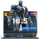 2025 Laptop Computer with 8000 mAh Battery,Intel N150 Quad-Core Processor,16GB DDR4 RAM 512GB SSD,WiFi 5, 18.5"Full HD IPS Display Laptops with Windows 11 PRO for Work Business Office Student