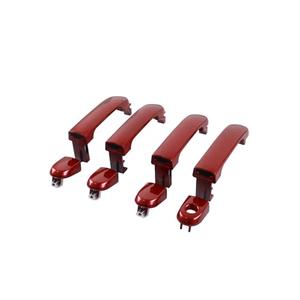 HUYILUN0104 Red 1 Lot 4 Doors Exterior Handle Door Outer Handle Compatible with Nissan Versa 2007-2012