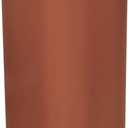Aspen Creative 31125A Transitional Drum (Cylinder) Shaped Spider Fitter Lamp Shade in Redwood Sateen, 8" wide (8" x 8" x 11")