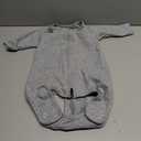 IDOMIK Dog Recovery Suit,Dog Leg Sleeve to Stop Licking Rear Legs,Thigh Wound Protective Sleeve,Male Female Pet Surgical Clothes,Doggy Surgical Suit with Pants Cover,Cone Collar Alternative,Grey,L