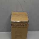 Electric Citrus Juicer Rechargeable - Electric Juicer Machines with USB and Cleaning Brush Portable Compact Juicer for Orange, Lemon, Limes (Yellow)