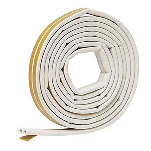 Frost King V25WA D-Section Rubber Self-Stick Weatherseal Tape, 5/16" W, 1/4" T, 17 ft L, White Frost King V25WA D-Section Rubber Self-Stick Weatherseal Tape, 5/16" W, 1/4" T, 17 ft L, White