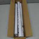 Sliding Glass Door Security Bar, Patio Door Barricade Security Bar, Apartment BarSliding Door Security Bar, Door Jammer, White, 1 Pack