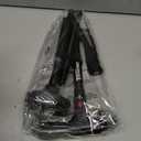 Walking Cane for Men & Women, 3-in-1 Folding Cane with Alarm and Light, Adjustable, Free Standing, Collapsible Walking Stick for Seniors Balance with a Second Handle (For Height( 5'7" - 6'3" ))