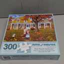 Bits and Pieces - 300 Piece Jigsaw Puzzle for Adults - 18" x 24" - Helping Hands - 300 pc Large Piece Autumn Countryside Fall Jigsaw by John Sloane