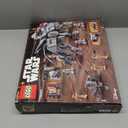 LEGO Star Wars at-TE Walker 75337 Poseable Toy, Revenge of The Sith Set, Gift for Kids with 3 212th Clone Troopers, Dwarf Spider & Battle Droid Figures