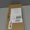 BESTTEN Decorator Receptacle Outlet, 15 Amp Standard Electrical Wall Outlet with Screwless Wallplate, Non-Tamper Resistant, 15A/125V/1875W, UL Listed, 10 Pack, White