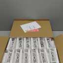 VOLISUN Solar Post Cap Lights: 12 - Pack Outdoor Deck Post Cap Lights White for Dock Fence Waterproof 2 Color Modes,4x4/6x6 Wooden/Vinyl Posts