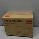 AMZBABYCHEF Baby Food Maker, 4 in 1 Baby Food Processor and Steamer, Puree Blender, Multifunctional Baby Puree Maker, Dishwasher Safe (White)