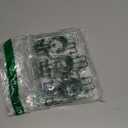 Titanker Black Shower Curtain Hooks Rings, Rust-Resistant Metal Double Glide Shower Hooks for Bathroom Shower Rods Curtains, Set of 12 Hooks - Matte Black