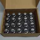 SCITOO M12x1.25 Wheel Lug Bolt 12x1.25 Lug Nut Bolts 20 Pcs Silver Shank Length 28mm Compatible for Jeep Compass for Renegade for Cherokee, for Fiat, for Chrysler 200, for Dodge Dart