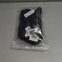 Sheomern 15" XL Extra Large Terry Lined Shower Cap, Adjustable Dual Waterproof Shower Cap for Women Reusable Soft Hair Cap Bath Cap for Long Braids, Thick Hair, Locs, Curly Hair (Black)