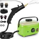 Flgocexs Steam Cleaner for Home,2500W Pressurized Steam Cleaner with 3 Brush Heads Portable Steamer for Cleaning Multi Surface Steam Cleaners with 2L Tank for Floor Car Carpet Upholstery