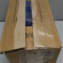 Outdoor Chair Cushions Set of 2: Waterproof & Fade Resistant Patio Furniture Cushions - 18.5 x 16 x 2 Inch Non Slip Round Corner Seat Cushion Pads with Removable Cover for Garden Yard Lawn, Navy Blue