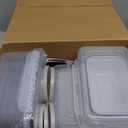 40 PCS Food Storage Containers with Lids Airtight (20 Containers & 20 Lids), Plastic Storage Meal Prep Container-Stackable 100% Leakproof & Microwave Organization and Storage Sets, Lunch Containers
