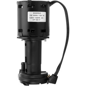 9161076-01 Water Pump Compatible with ice-o-matic Ice Machine Models Replace hartell GPP-1MH-1P HRIM-21-115 803338 115V 1550RPM 60/50Hz 0.38A 7W