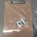 2 Mr. Pen- Plastic Clipboard, 12.5” x 9”, Pastel Orange, Clipboard Plastic, Low-Profile Metal Clip with Retractable Hanging Hole