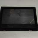 Jenseits Necklace Organizer Box, Tray with Clear Lid, Velvet Dustproof Necklaces Holder Storage Display Case, 20 Hooks Glass Top Jewelry Tray Drawer Insert for Pendant Bracelet (1-Black)