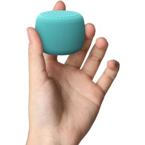 Babelio White Noise Sound Machine for Adults Kids Baby, Mini, 15 Non-looping Sounds, Timer, Memory Function, Easy to Pocket and Travel Cyan