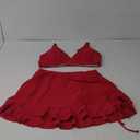 Blooming Jelly Women's High Waisted Bikini Sets Tummy Control Swim Skirt Two Piece Swim Suit 2025 Retro Swimsuit XL