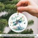 4 x Dragonfly Christmas Ornaments 2025 - Dragonflies Ornaments for Christmas Tree, Dragonfly Gifts for Women, Dragonflies Decor for Family Friends Girls Kids Sisters