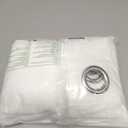 NICETOWN White Sheer Linen Curtains for Living Room 84 inch Length 2 Panels Set, Grommet Semi Sheer Privacy with Light Filtering Flax Window Treatments for Bedroom, W52 x L84